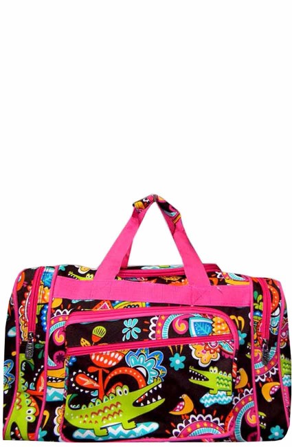 Printed Duffle Bag-CRQ423/H/PK